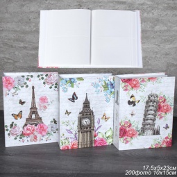 Фотоальбом 200 фото 10х15 (9390) микс