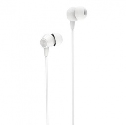 Наушники пров. BOROFONE BM20 вак, микр.,1,2 белый