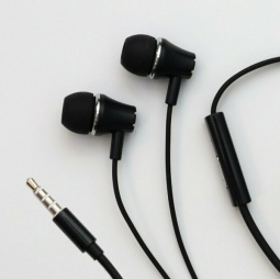Наушники пров. BOROFONE BM21 вак, микр.,1,2 черный