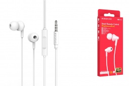 Наушники пров. BOROFONE BM49 вак, микр.,1,2 белый
