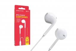 Наушники пров. BOROFONE BM54 вкл, микр.,1,2 белый