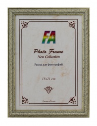 FA 15*21 Виток (белый с золотом)