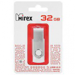 USB Flash Mirex SWIVEL silver 32GB
