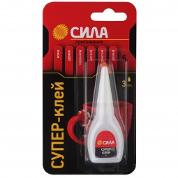 СИЛА Супер-клей  6 гр. BL1 (проср)