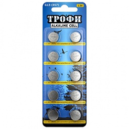 Трофи G13 (357) SR1154, LR44