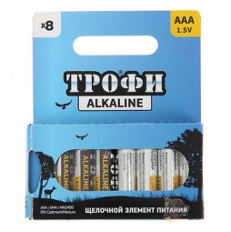 Трофи  LR03 ENERGY Alkaline BL8