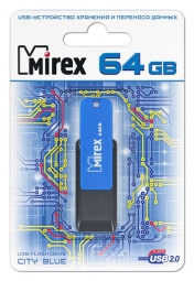 USB Flash Mirex CITY blue 64GB