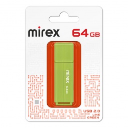 USB Flash Mirex LINE green  8GB