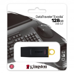 USB Flash Kingston 128GB 3.2 Data Traveler Exodia