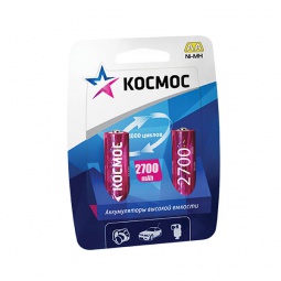 Космос акк. HR6 NI-MH 2700mah BL2