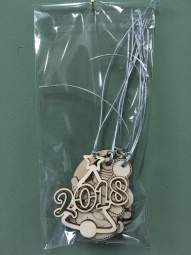 Набор елочных игрушек С Новым годом (6 предметов)