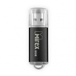 USB Flash Mirex UNIT black  8GB (ecopack)