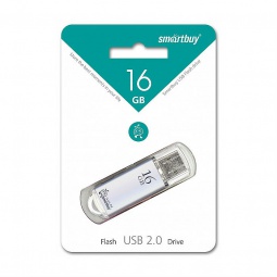 USB Flash Smart Buy 16Gb V-Cut silver