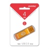 USB Flash Smart Buy  4Gb Glossy series orange