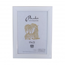 Рамка пластик 30*40  белая 700