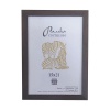 Рамка пластик 10*15  темное дерево 819