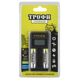 Трофи ЗУ ТR-803 LCD скоростное + 2 HR03 800 mAh